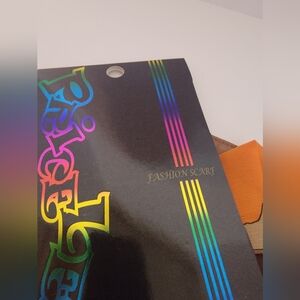 NIP Priceless Orange Fashion Scarf